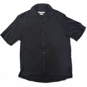 Zara Lightweight Short Sleeve Button Down Polo, Size S